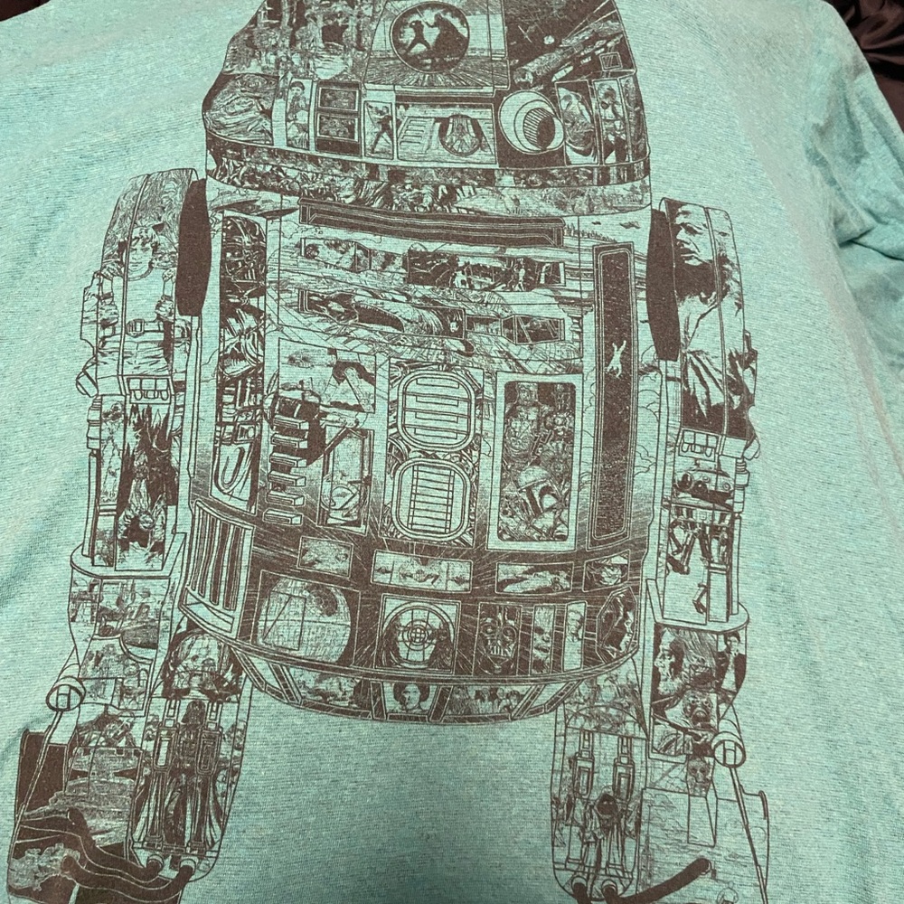 Star Wars R2-D2 art shirt